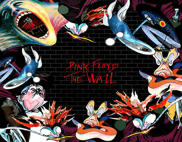 Pink Floyd Drawings, psychedelic, progressive, floyd, rock Free HD Wallpaper