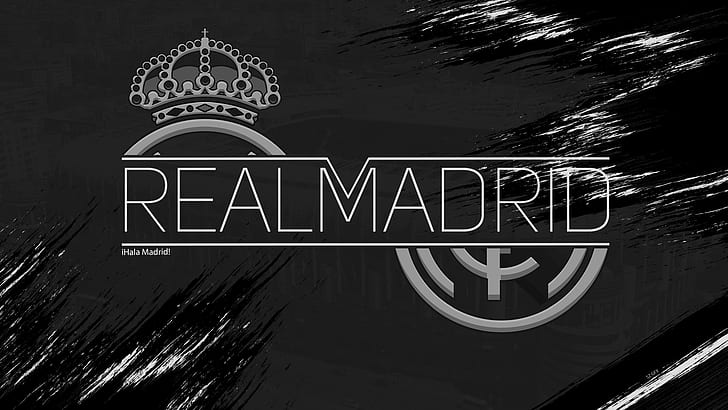 Real Madrid Team Logo, real madrid cf, logo, emblem, soccer Free HD Wallpaper