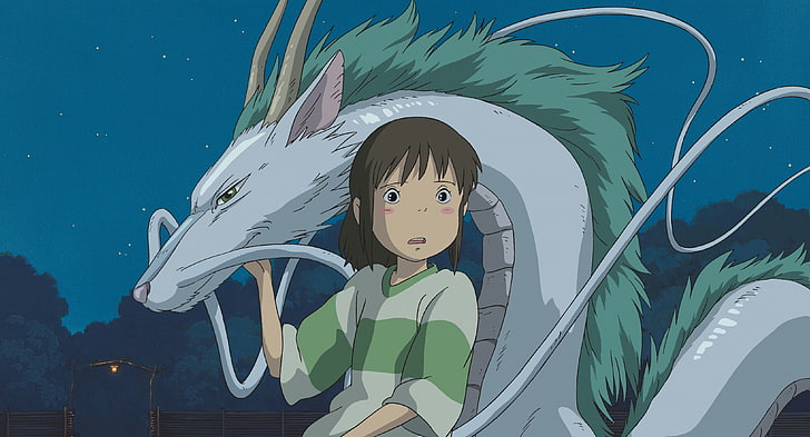 Spirited Away Anime Film, spirited, looking at camera, spirited away, casual clothing