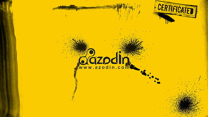 yellow background, address, website, website address Free HD Wallpaper