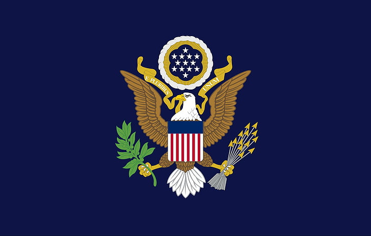 2000px us, presidential, flag, navy Free HD Wallpaper