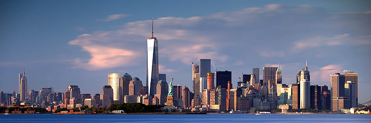 Albany New York Skyline, skyscraper, built structure, icons, york Free HD Wallpaper