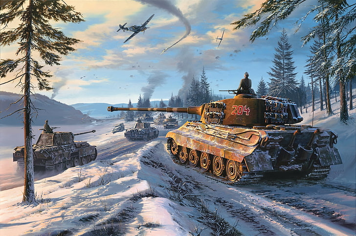 Battlefield 5 Tiger Tank, tiger 2, the second world war, transportation, tanks Free HD Wallpaper