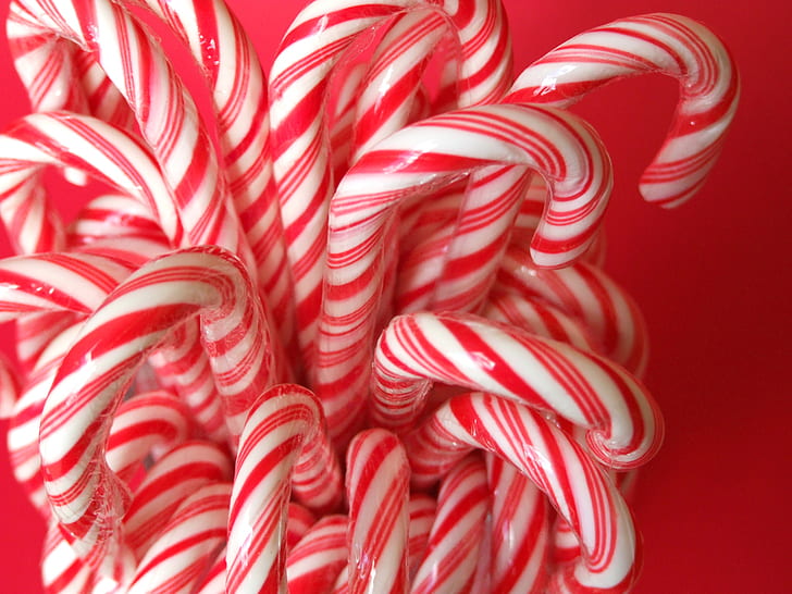 Candy Cane Window Decorations, christmas, candy cane, candy, colorful Free HD Wallpaper