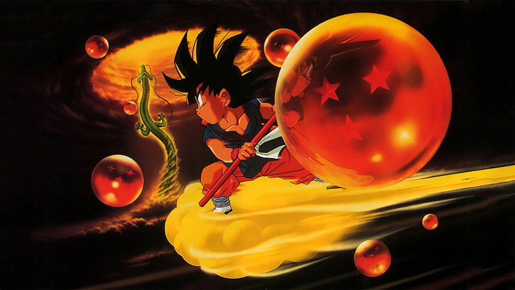 Dragon Ball Z Goku GT, motion, son goku, dragon ball gt, orange color Free HD Wallpaper