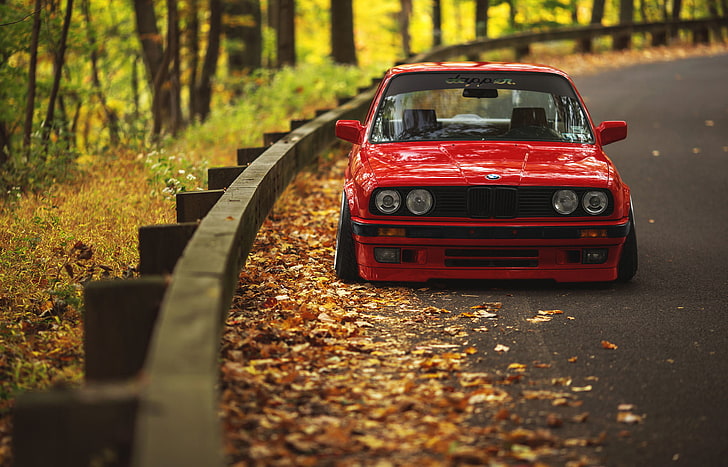 forest, field, e30, bmw Free HD Wallpaper