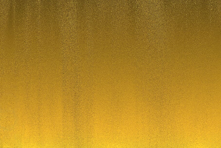 Gold Leaf Art, metal, orange color, yellow, textured effect Free HD Wallpaper