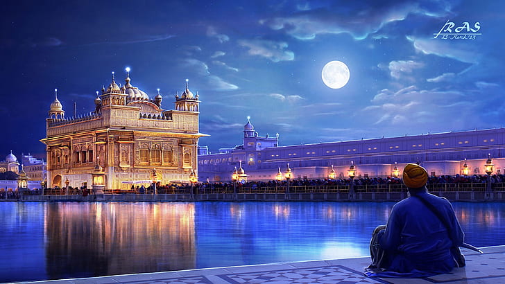 Golden Temple Delhi, punjab, temple, golden, amritsar Free HD Wallpaper