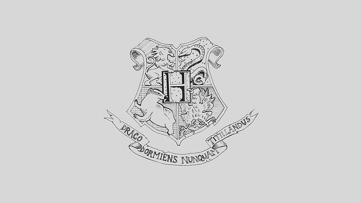 Harry Potter Crest Template, paper, the coat of arms of hogwarts, drawing  art product, harry potter Free HD Wallpaper