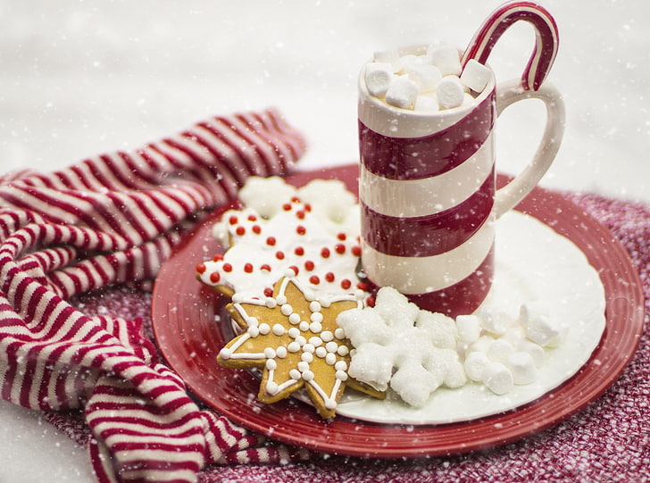 Homemade Hot Chocolate Gift Baskets, hot, temptation, holiday, crockery Free HD Wallpaper