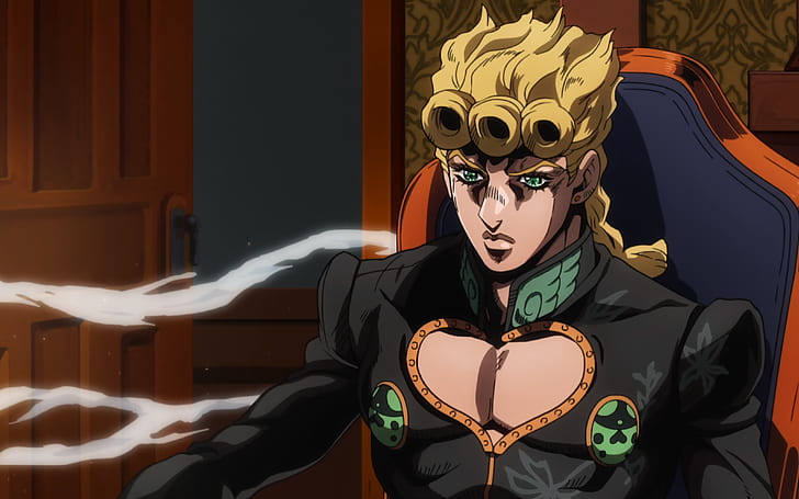 JoJo's Bizarre Adventure Part 2, jojos bizarre adventure, giorno giovanna, jojos bizarre adventure golden wind, vento aureo