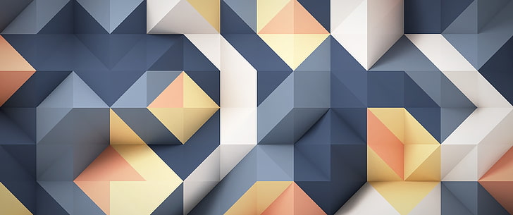 Low Poly Scenery, design, architecture, geometric shape, multi colored Free HD Wallpaper