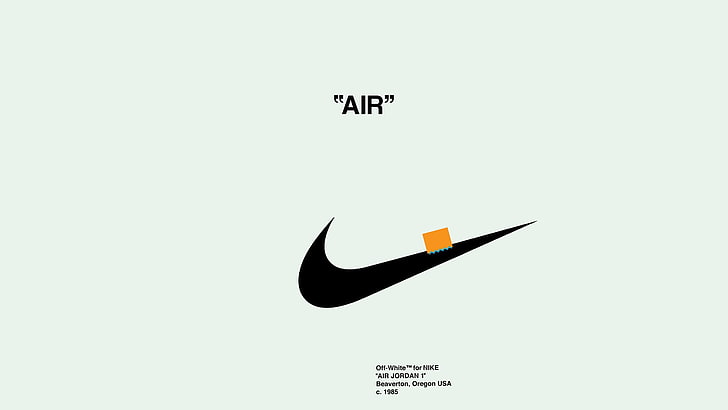 Off White Blazers, copy space, paper, single line, nike Free HD Wallpaper