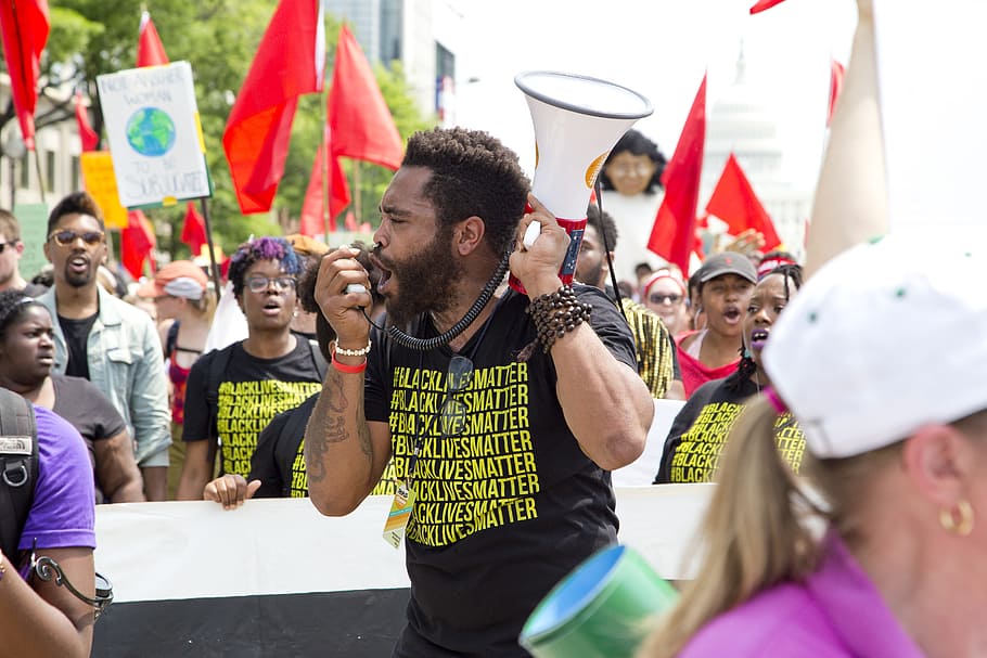 peoples climate march, blm, day, black lives matter