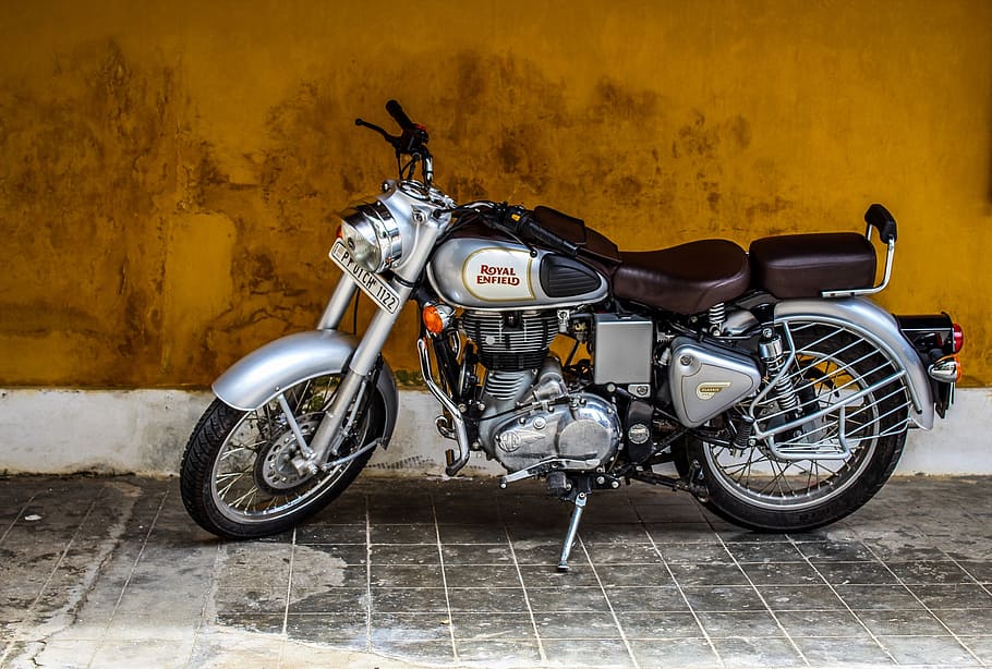 Royal Enfield 1000Cc, day, india, built structure, motorbike