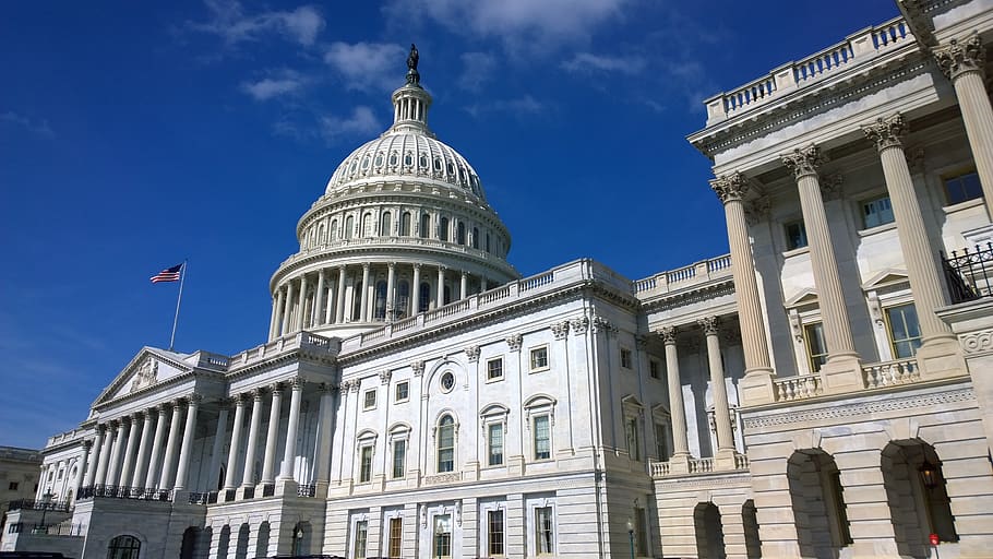 Us Supreme Court Building, senate, legislation, no people, symbol Free HD Wallpaper