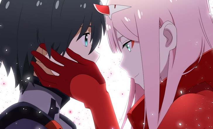 Zero Two with Hat, hiro darling in the franxx, art and craft, balloon, outdoors Free HD Wallpaper