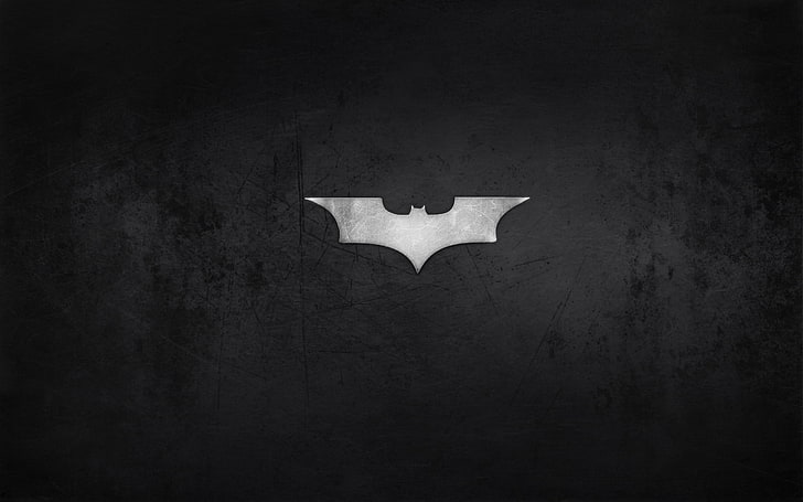 Batman Logo Coloring Page, textured, night, blackboard, scratched Free HD Wallpaper