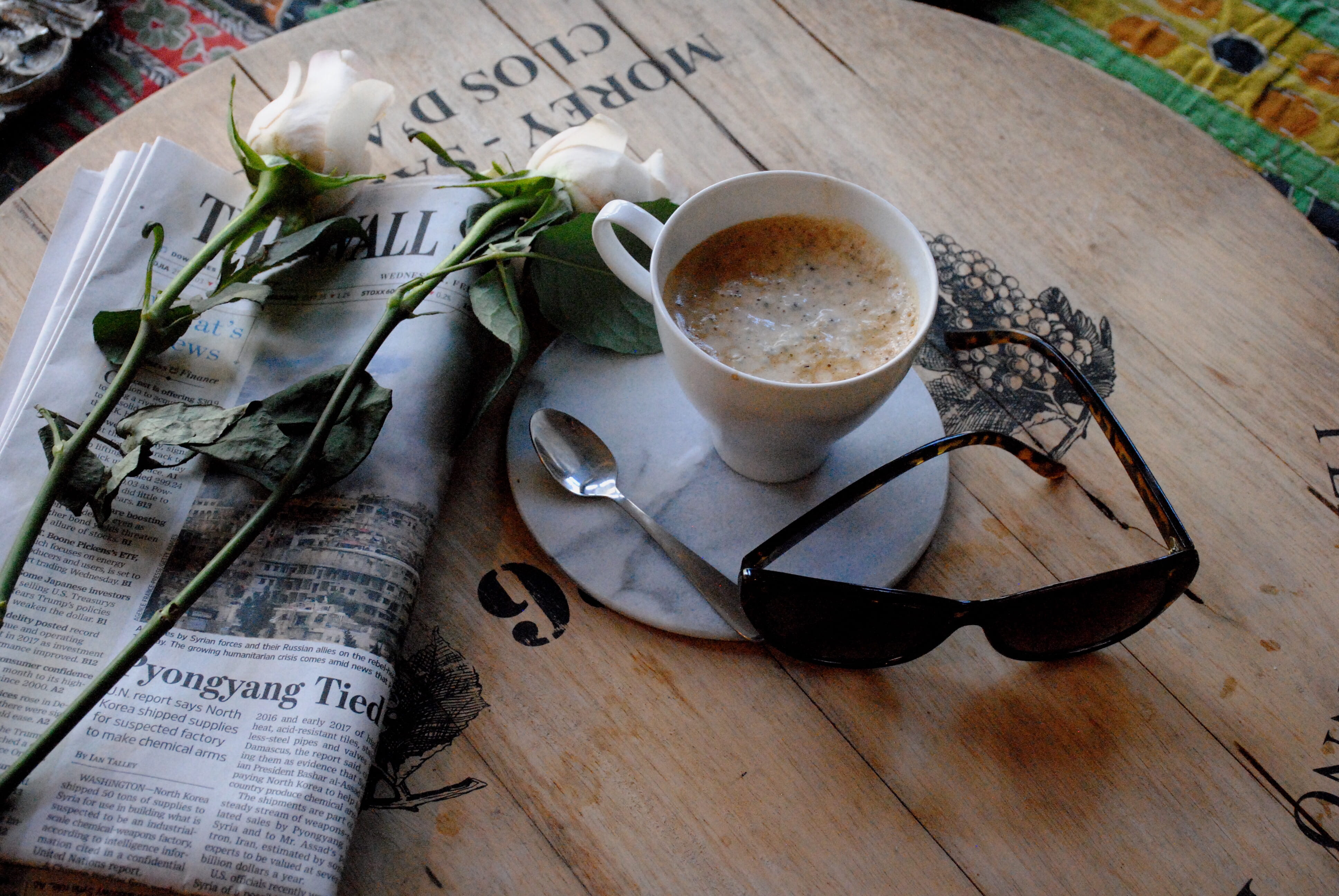 Cute Coffee Aesthetic, coffee drink, refreshment, mug, high angle view