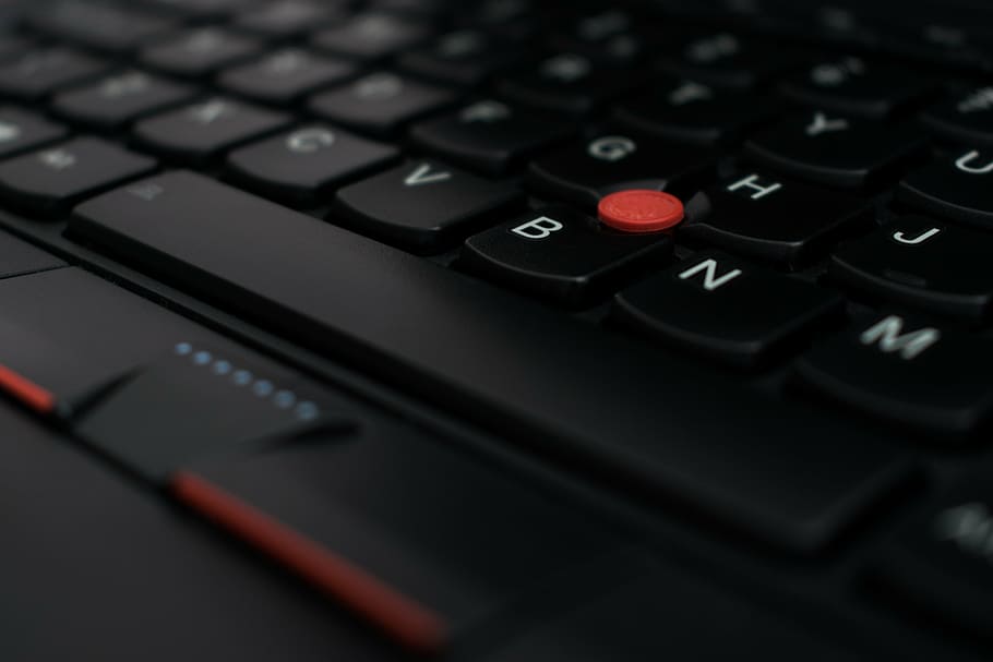 Dell PC Keyboard, closeup, keys, device, closeup Free HD Wallpaper