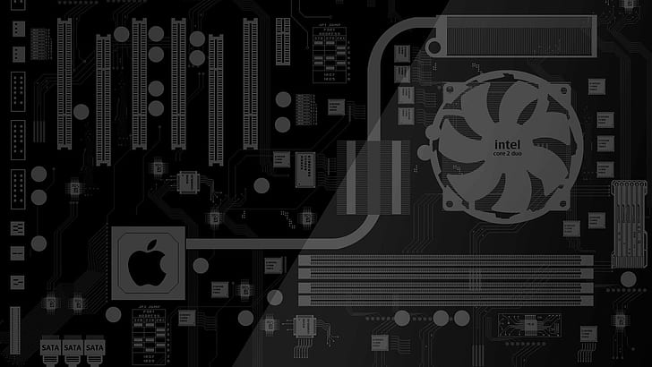 Different Apple Products, drawings, motherboard, apple, schematic Free HD Wallpaper