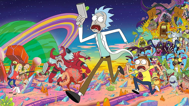 Easy Rick and Morty Art, human representation, rick sanchez, fun, festival