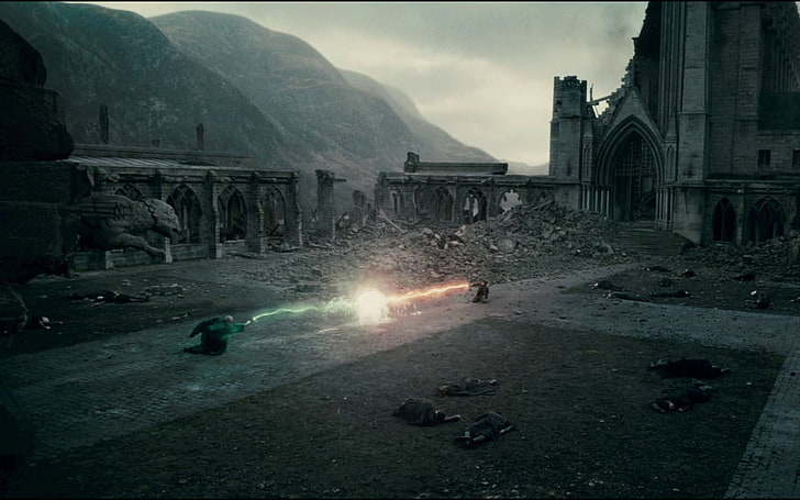 Harry Potter Defeats Voldemort, deathly, history, heat  temperature, street