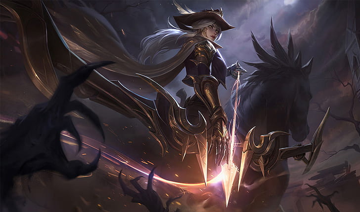 High Noon Ashe, ashe, riot games, adc, high noon Free HD Wallpaper