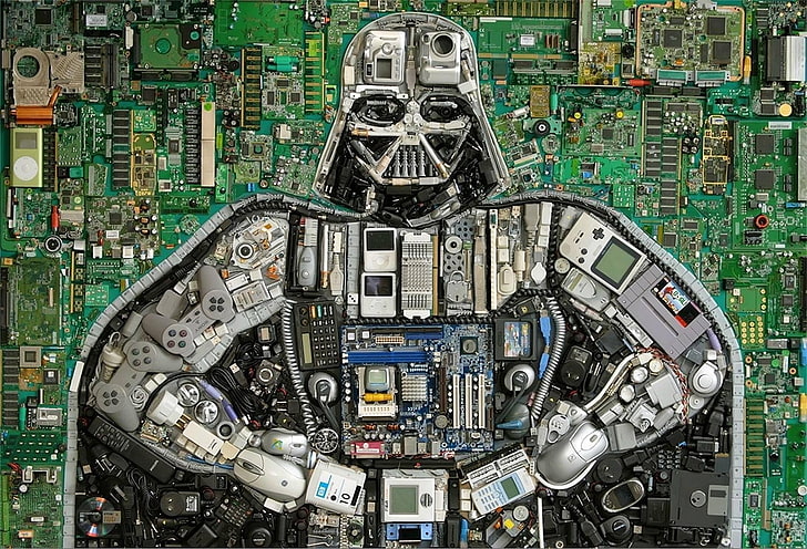 HP Pavilion Computer, complexity, data, darth vader, darth Free HD Wallpaper