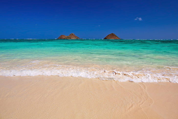 Kailua Beach, ade hopkins photography, february, lanikai beach, the hawaiian islands Free HD Wallpaper