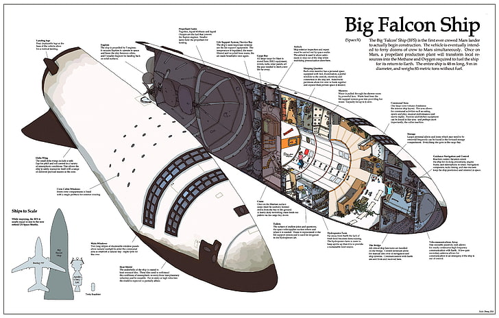 Labeled Rocket, newspaper, spacex, building, indoors