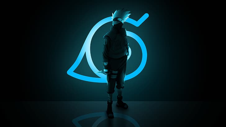 MacBook Anime, naruto anime, konoha, hatake kakashi, naruto shippuuden Free HD Wallpaper