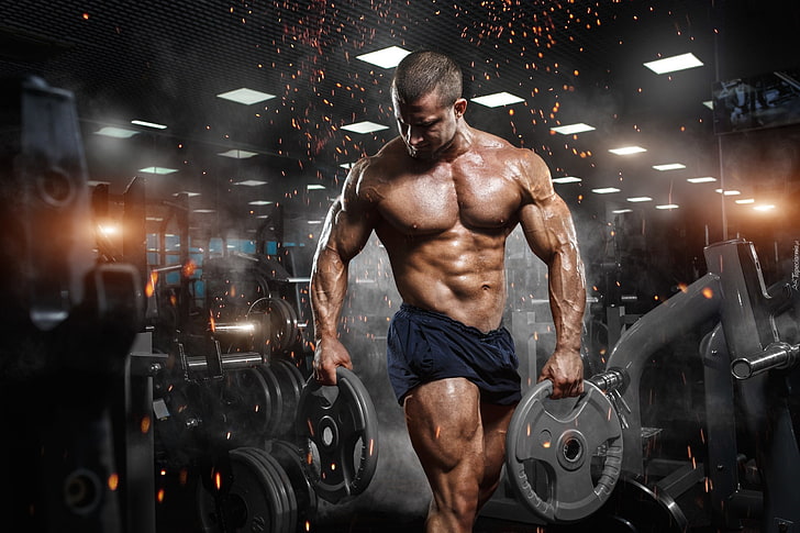 Men Bodybuilding Motivation Fitness, men, vitality, effort, human body part Free HD Wallpaper