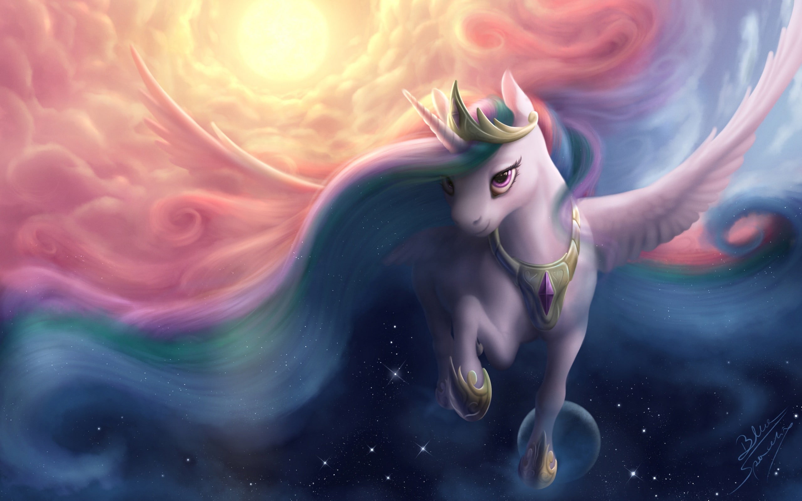My Little Pony Characters Princess Luna, abstract, motion, nature, beauty in nature
