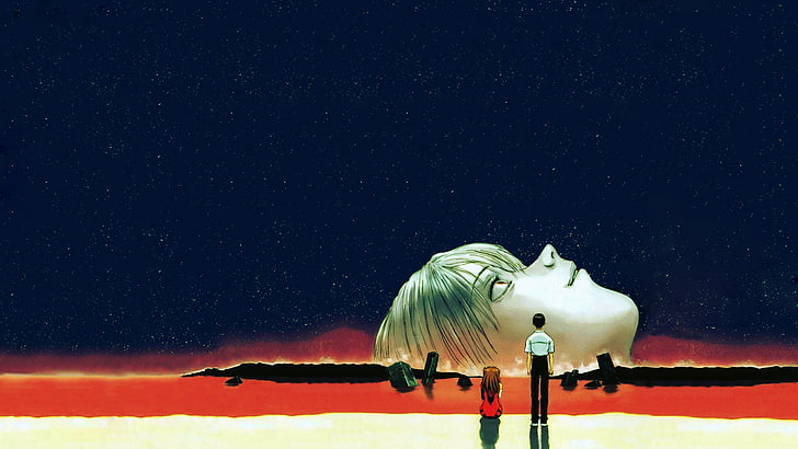 Neon Genesis Evangelion Manga Ending, shinji ikari, asuka langley sohryu, neon genesis evangelion, evangelion Free HD Wallpaper