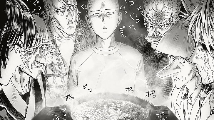 One Punch Man Parody, hot pot, spirituality, one person, indoors Free HD Wallpaper