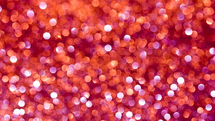 Pink and Orange Nail Designs, pink, glitter, orange, bokeh Free HD Wallpaper