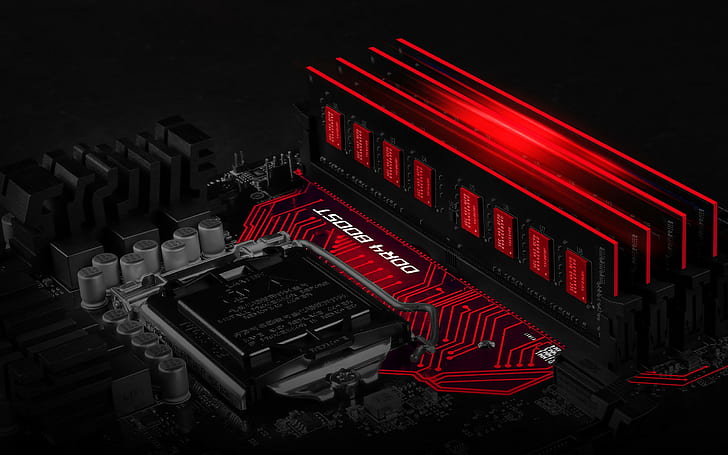 Sharp, pc gaming, motherboards, msi, technology Free HD Wallpaper