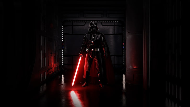 Star Wars Darth Vader Silhouette, wars, built structure, indoors, darth Free HD Wallpaper