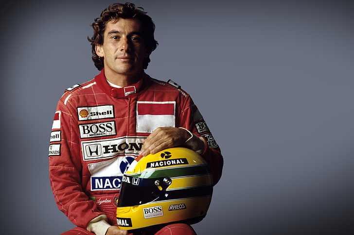 Ayrton Senna Helmet, formula 1, 19851987, 1994, world champion Free HD Wallpaper