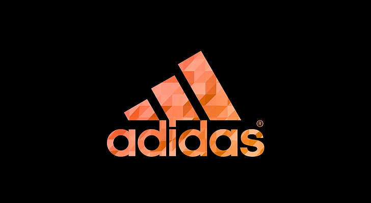 block, studio shot, adidas, orange Free HD Wallpaper