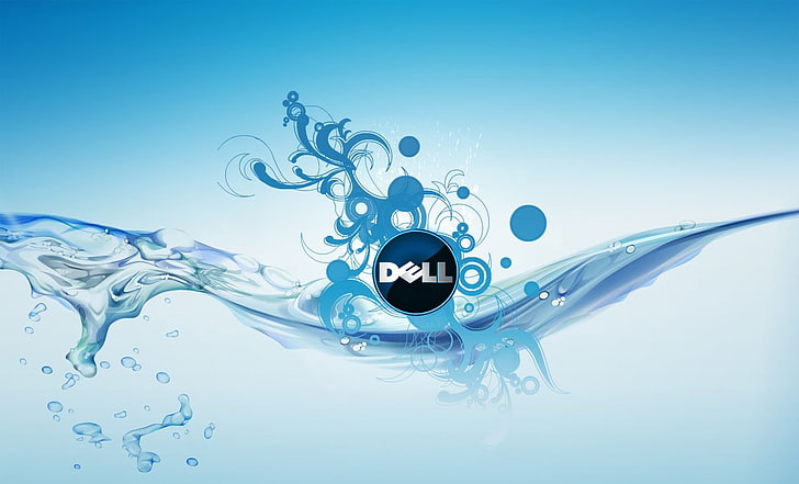 Dell Windows 7 Themes, logo, hardware, creative, design Free HD Wallpaper