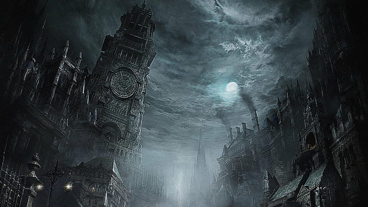 Evil Dark Gothic, survival, rpg, horror, scifi Free HD Wallpaper