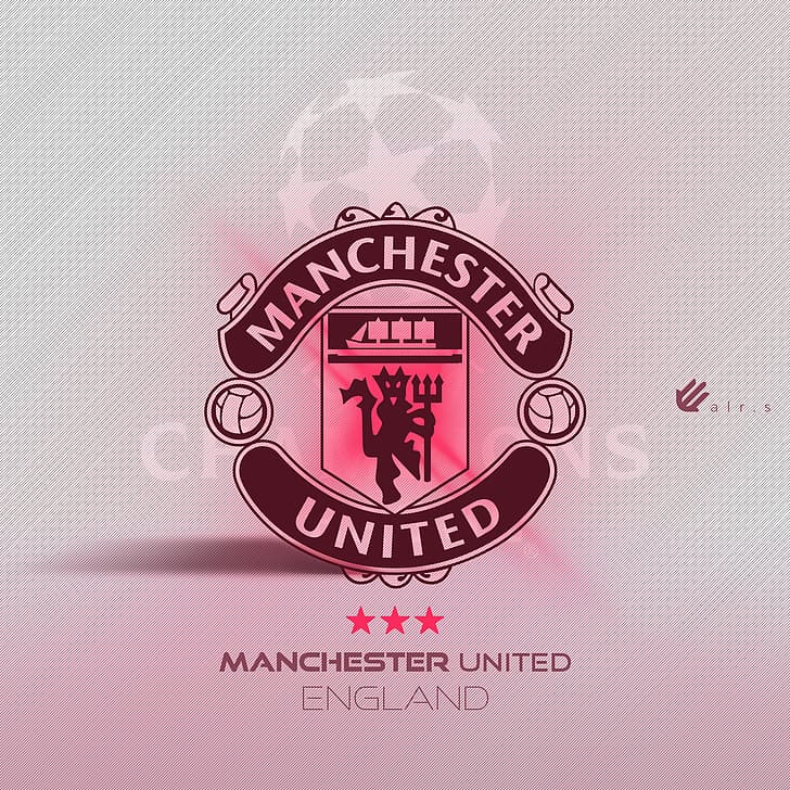 Fm20 Manchester United Logo, manchester united, champions league, creativity, red Free HD Wallpaper