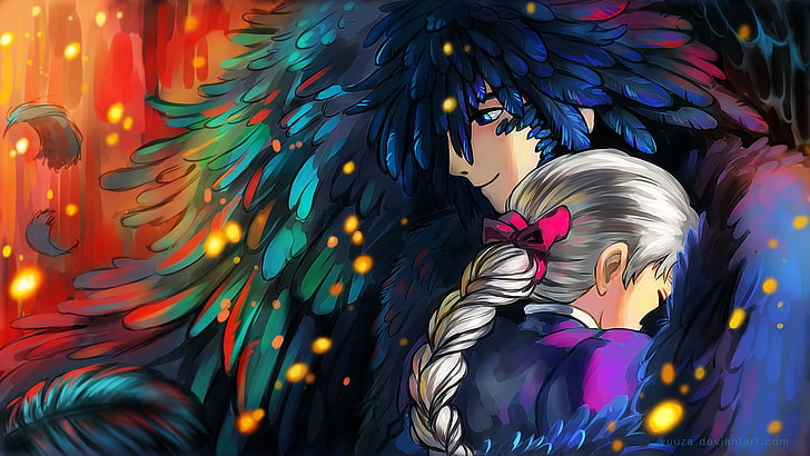 Howl's Moving Castle Cover, creativity, decoration, no people, animal representation Free HD Wallpaper