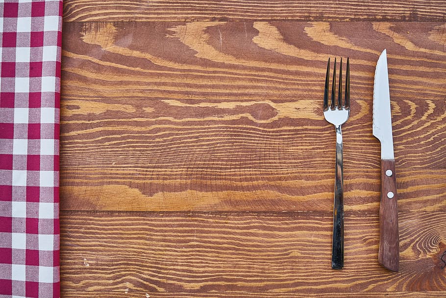 Knife Fork Spoon Art, spoon, table knife, food photo, textured Free HD Wallpaper