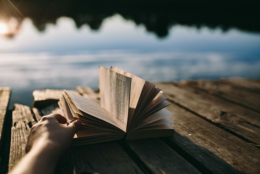 Summer Books, wisdom, water, education, sky