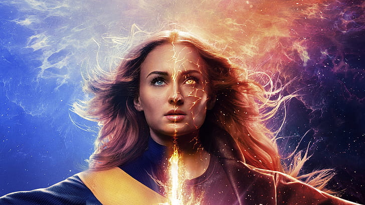 The Phoenix Marvel, dark phoenix, xmen dark phoenix, xmen, movie Free HD Wallpaper