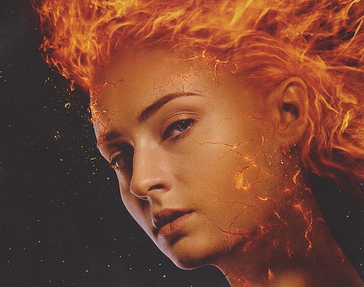 Who Played Jean Grey, sophie turner, xmen dark phoenix, movie, phoenix marvel comics