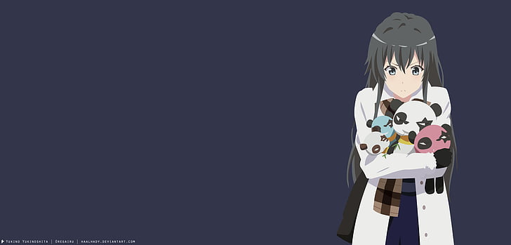 anime, yukino yukinoshita, my teen romantic comedy snafu Free HD Wallpaper